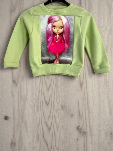 Dětská mikina flees Růžovka 110 