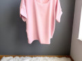 Dámská kreš halenka růžová-L/XL