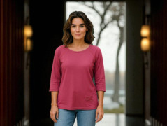 Dámské triko Květiny - M/L