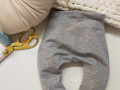 Dětské tepláky baggy šedé 74