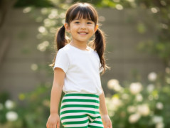 Dětský crop top Barbie 122