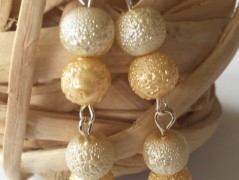 Mašličky do uší zlaté