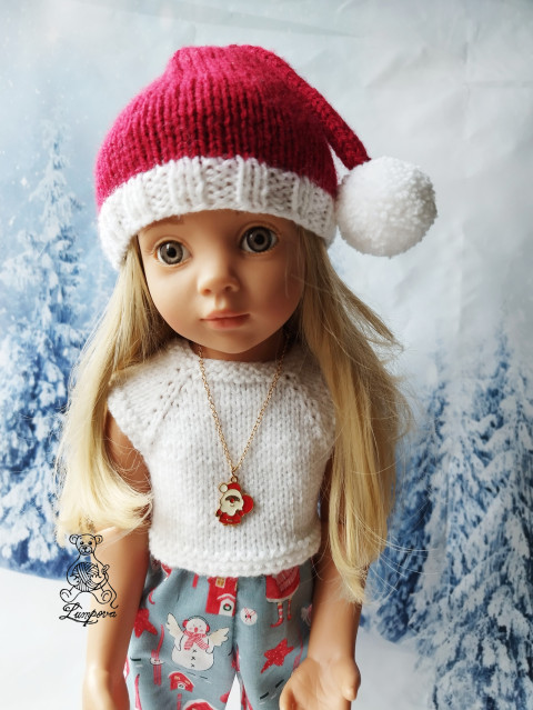 Náhrdelník pro panenku Gotz náhrdelník dárek děti panenka halenka čepička přívěšek oblečení bižuterie kalhoty tričko klobouček oblečky doplňek sukénka pro panenky gotz 