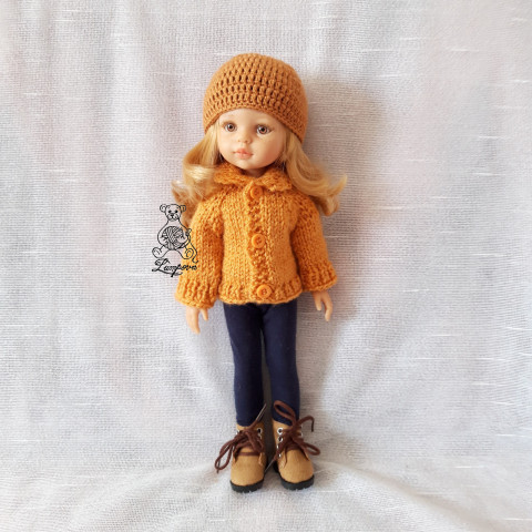 Svetřík pro panenku Paola Reina panenka čepička svetr tričko kluk svetřík botičky oblečky pro panenky doplnky paola reina 