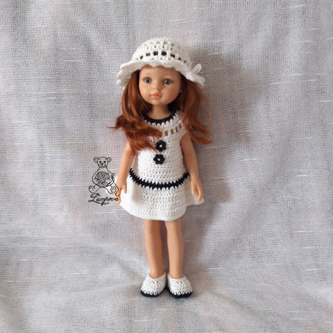 šatičky pro Paola Reina panenka klobouček šatičky botičky oblečky pro panenky doplnky paola reina 