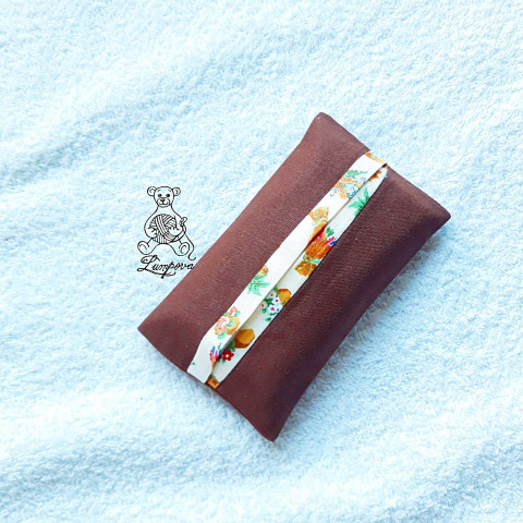 kapsička na kapesníčky pytlík pytlíky sáček sáčky obal obaly kapsa látkové zavazovací na kapesníčky 