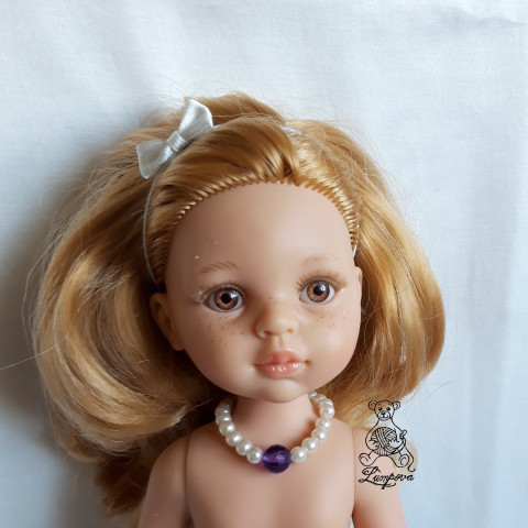 Náhrdelník pro panenku Paolka náhrdelník dárek děti panenka halenka čepička přívěšek oblečení bižuterie kalhoty tričko klobouček oblečky doplňek sukénka pro panenky gotz 