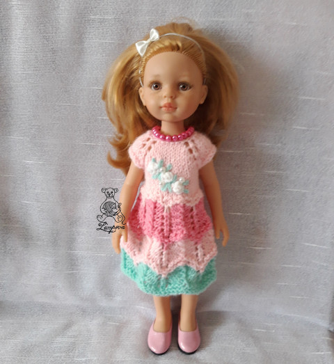 Náhrdelník pro panenku Paolka náhrdelník dárek děti panenka halenka čepička přívěšek oblečení bižuterie kalhoty tričko klobouček oblečky doplňek sukénka pro panenky paola reina gotz 