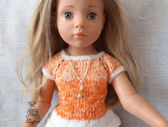 Náhrdelník pro panenku Gotz