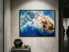 Setkání na hladině od Floydled Art