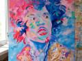 Jimi Hendrix od Floydled Art