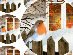 SE SKOŘICÍ A BADYÁNEM - samolepky