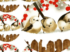 SE SKOŘICÍ A BADYÁNEM - samolepky