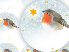 SE SKOŘICÍ A BADYÁNEM - samolepky