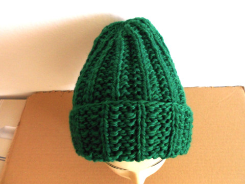 Čepice merino zelená čepice dámská merino 
