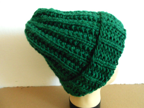 Dětská čepice merino zelená čepice dětská merino  Dětská čepice merino zelená čepice dětská merino