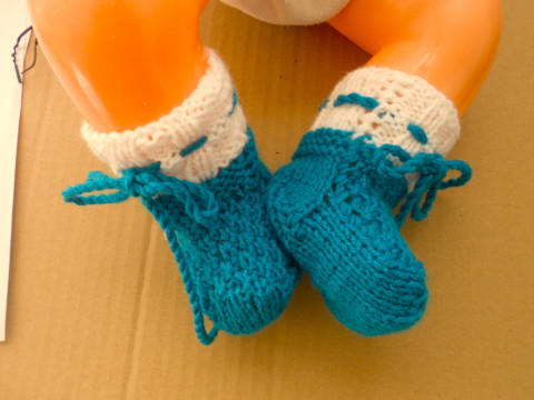 Kojenecké ponožky 3-5 měsíců růžová bílá akryl ponožky melír capáčky  Kojenecké ponožky 3-5 měsíců růžová bílá akryl ponožky melír capáčky