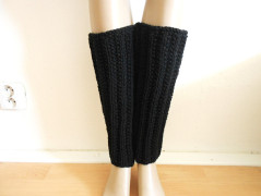 Pletené ponožky s vlnou v. 44-45