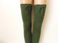 Dlouhé návleky na nohy 75% vlna