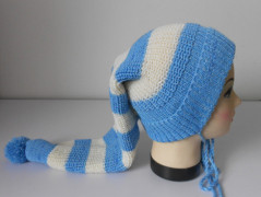 Teplá čepice 80% vlna sleva z 335,-