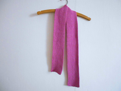 Dětská, dámská šála růžová šála dámská akryl dětská 