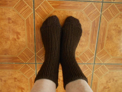 Návleky na nohy vlna