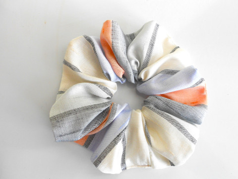 Gumička scrunchie do vlasů ozdoba gumička scrunchie 