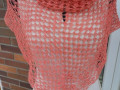 Šátek - pléd háčkovaný