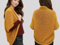 Pletená vesta - barva hořčicová