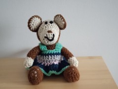 pletený polštář sluníčko