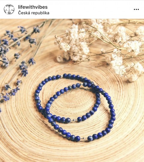 Minerální náramek LAPIS LAZULI 