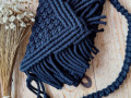 Boho kabelka back to black