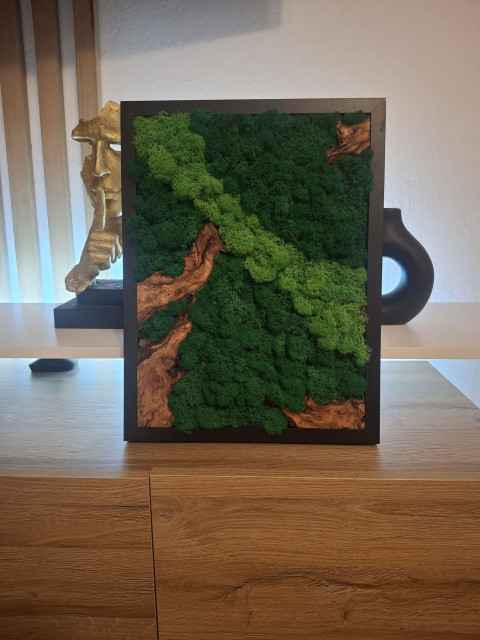 Mechový obraz 30x40 cm 