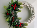 Věnec na dveře podzim, zima