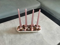 Věnec na dveře podzim, zima