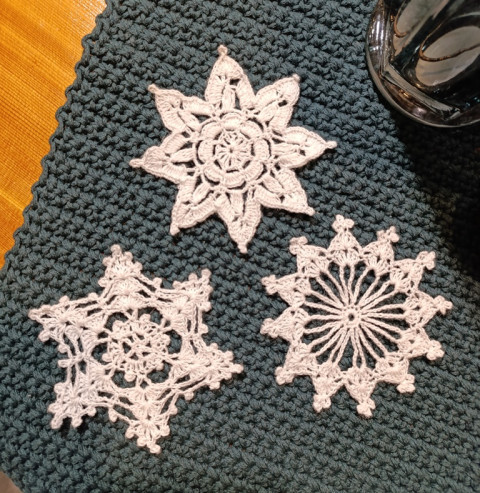 háčkovaná vločka domov dekorace vánoce ozdoba  háčkovaná vločka domov dekorace vánoce ozdoba