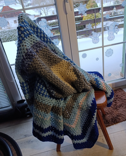 deka - barvy nebe deka přehoz piknik teplo zachumlání 