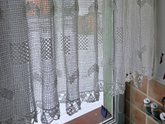 záclonka - domečky