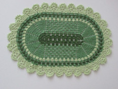 Háčkovaná dečka, prostírání