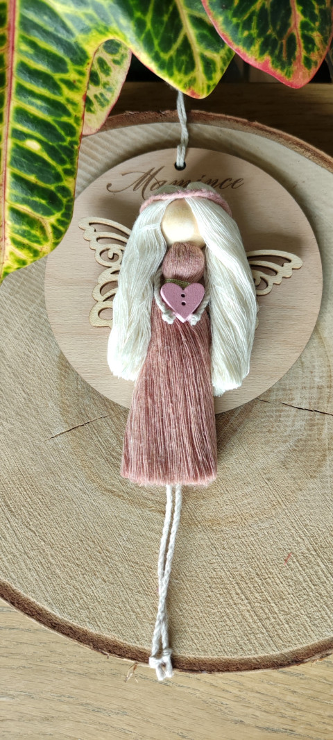 Víla - Mamince víla macramé maminka 