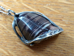 Achátové ... náušnice