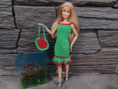 Barbie - dlouhé šatičky