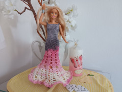 Barbie - šatičky na panenku