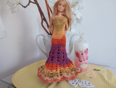 Barbie - dlouhé šatičky