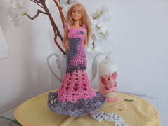 Barbie - dlouhé šatičky