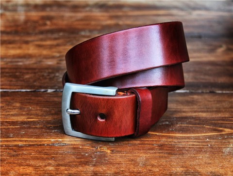 Pánský kožený opasek 4 cm kožený opasek pánský opasek pánský kožený opasek opasek k obleku leather belt 