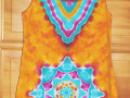 Batik.šaty/tunika M - Letní jitro