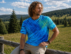 Batik.tričko 2XL -U lesního pramene