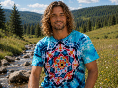 Batik. tričko XL - Poklad v proudu