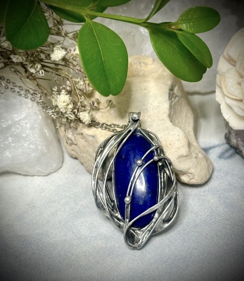 V tichu noci - LAPIS LAZULI náhrdelník tiffany lapis lazuli 